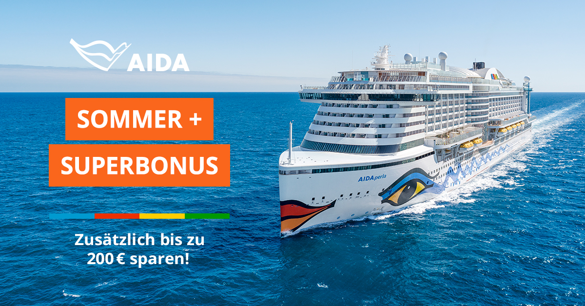 Last Minute AIDA Super Bonus